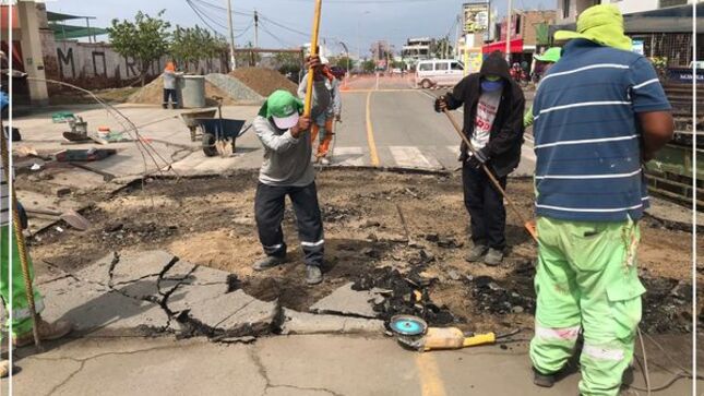 desviamos el tráfico por obras en favor de la Seguridad Escolar.