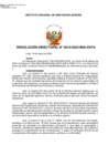 Vista preliminar de documento Resolución Directoral N° 0010-2023-INIA-DDTA