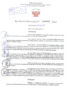 Vista preliminar de documento Resolución Directoral. Nº 0823