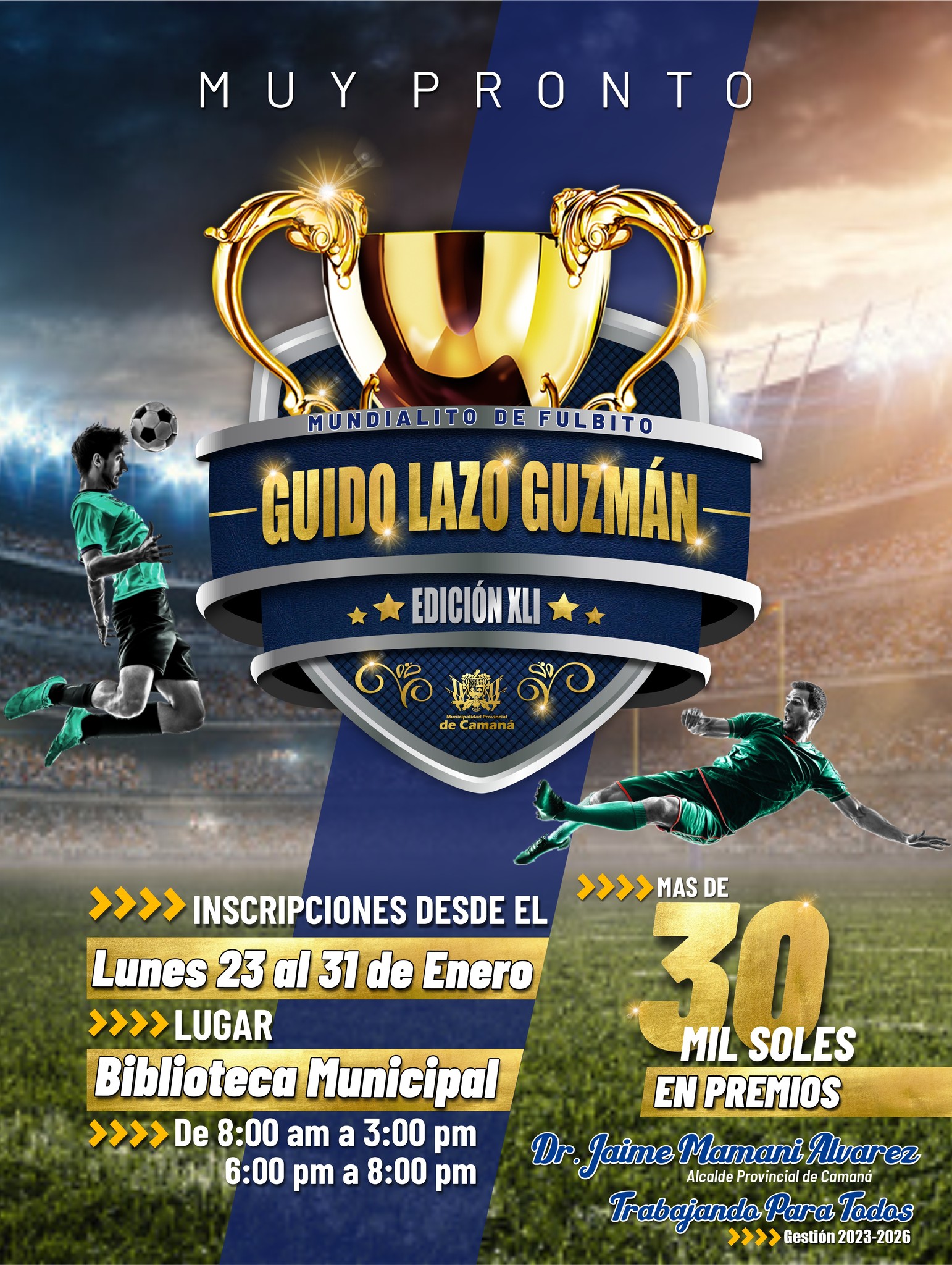Conferencia De Prensa De La XLI Edición Del Mundialito Guido Lazo Guzmán