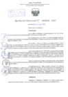 Vista preliminar de documento Resolución Directoral. Nº 0832 