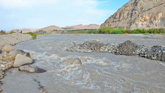 Río Huaura aumentó su caudal y se ubica en el umbral rojo