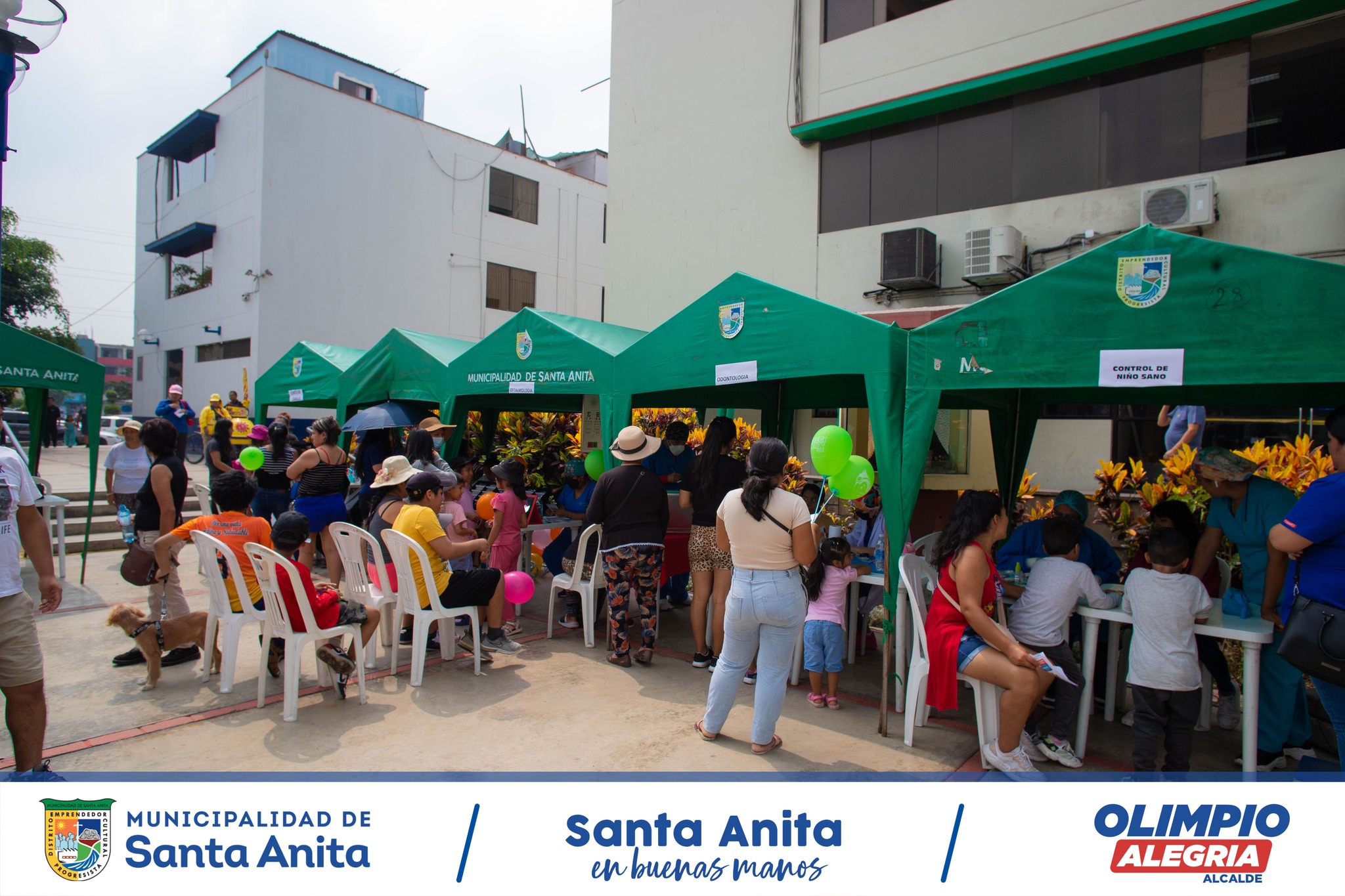 ¡Los niños santanitenses tuvieron un regreso a clases inolvidable con "De vuelta al cole con la muni"! Ofrecimos atención médica como oftalmología, audiometría,odontología pediatría entre otros. Estamos felices de haber beneficiado a muchos participantes. ¡Gracias por confiar en nosotros para mejorar la salud y el bienestar de nuestros niños!
#olimpioalegria
#santaanitaenbuenasmanos