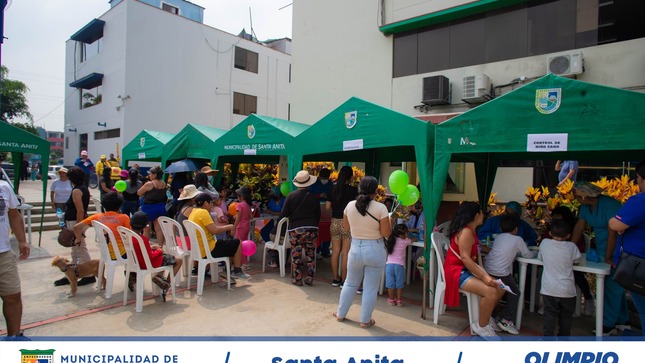 ¡Los niños santanitenses tuvieron un regreso a clases inolvidable con "De vuelta al cole con la muni"! Ofrecimos atención médica como oftalmología, audiometría,odontología pediatría entre otros. Estamos felices de haber beneficiado a muchos participantes. ¡Gracias por confiar en nosotros para mejorar la salud y el bienestar de nuestros niños!
#olimpioalegria
#santaanitaenbuenasmanos