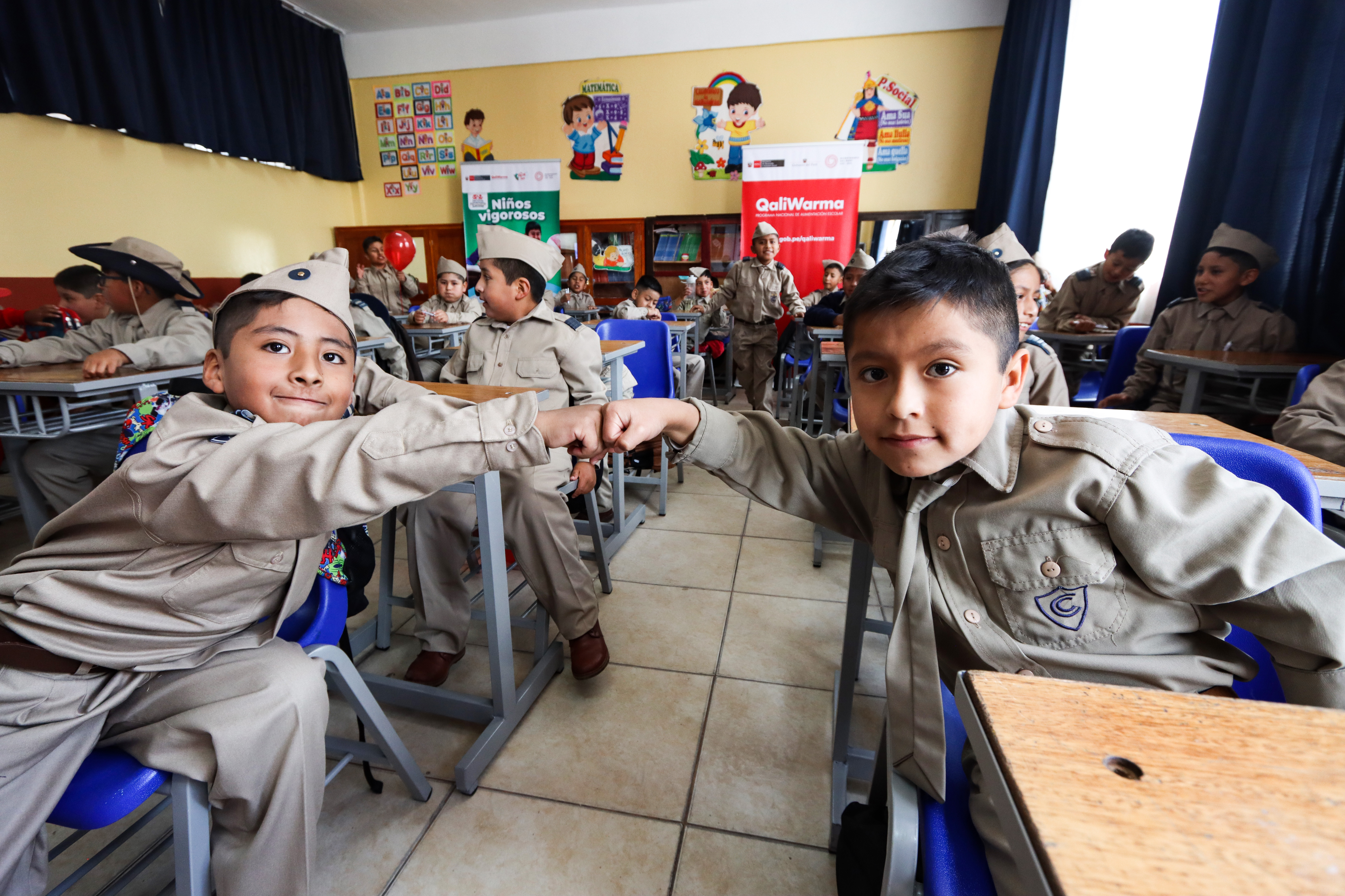 Inicio del Año Escolar en el Cusco.