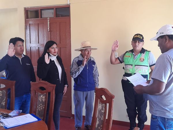 #SeguridadCiudadana | INSTALAN COMITÉ DISTRITAL DE SEGURIDAD CIUDADANA DE ESTIQUE PAMPA.