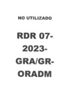 Vista preliminar de documento RDR 007-2023-GRA/GR-ORADM
