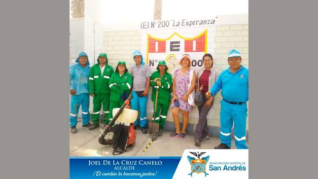 Se Realizó La Fumigación, Limpieza Y Desinfección En Las I.E De San Andrés