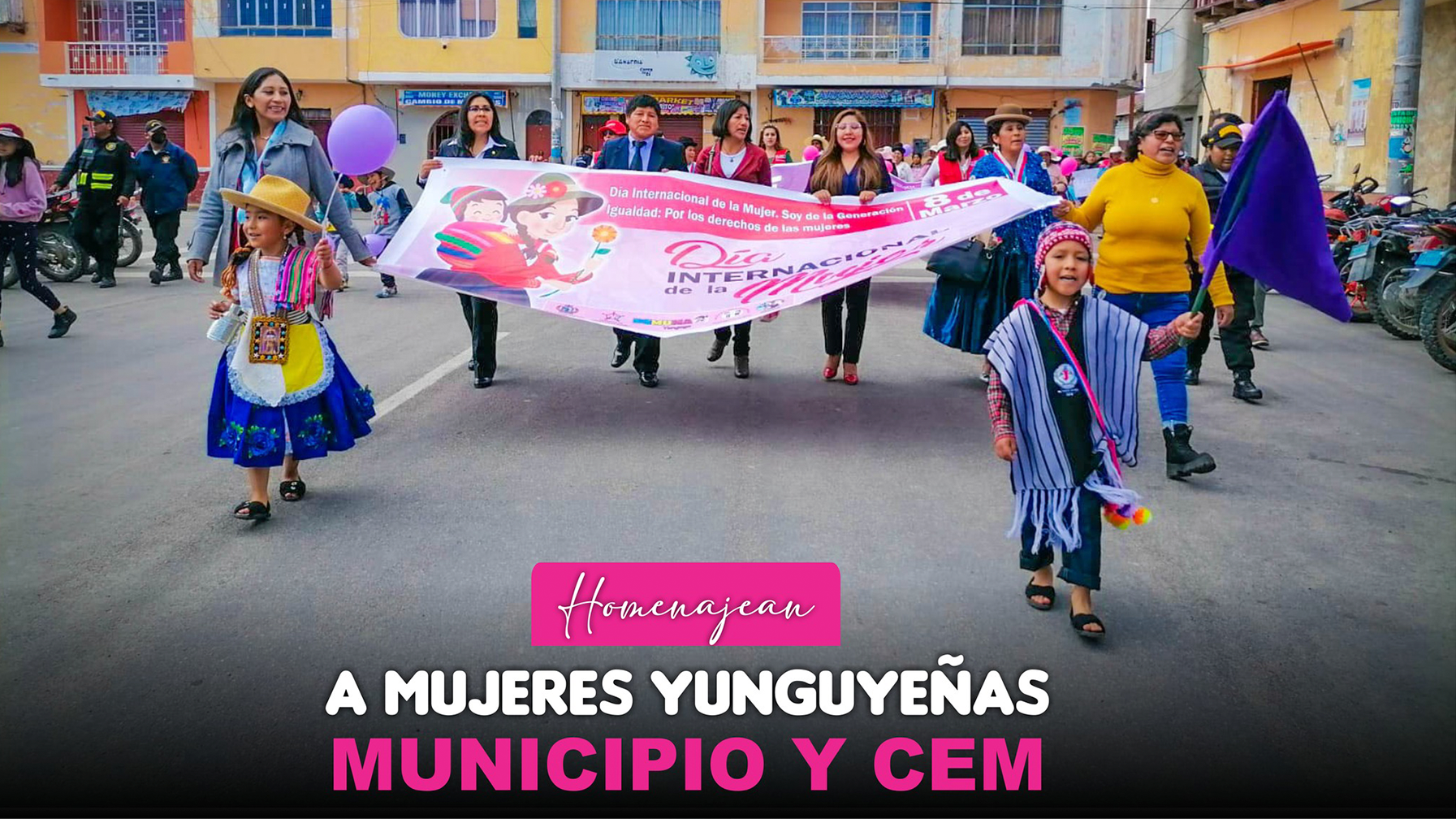 Municipio y CEM Homenajearon a Mujeres Yunguyeñas por el día Internacional de la Mujer