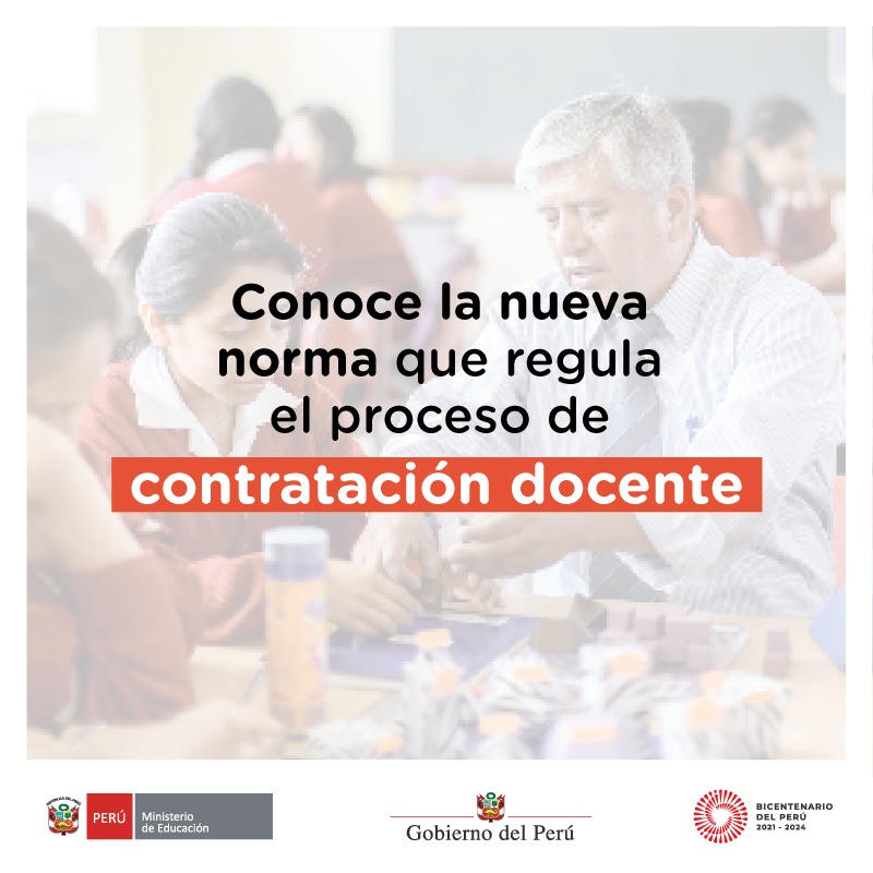 Nuevo procedimiento para la contratación 2023