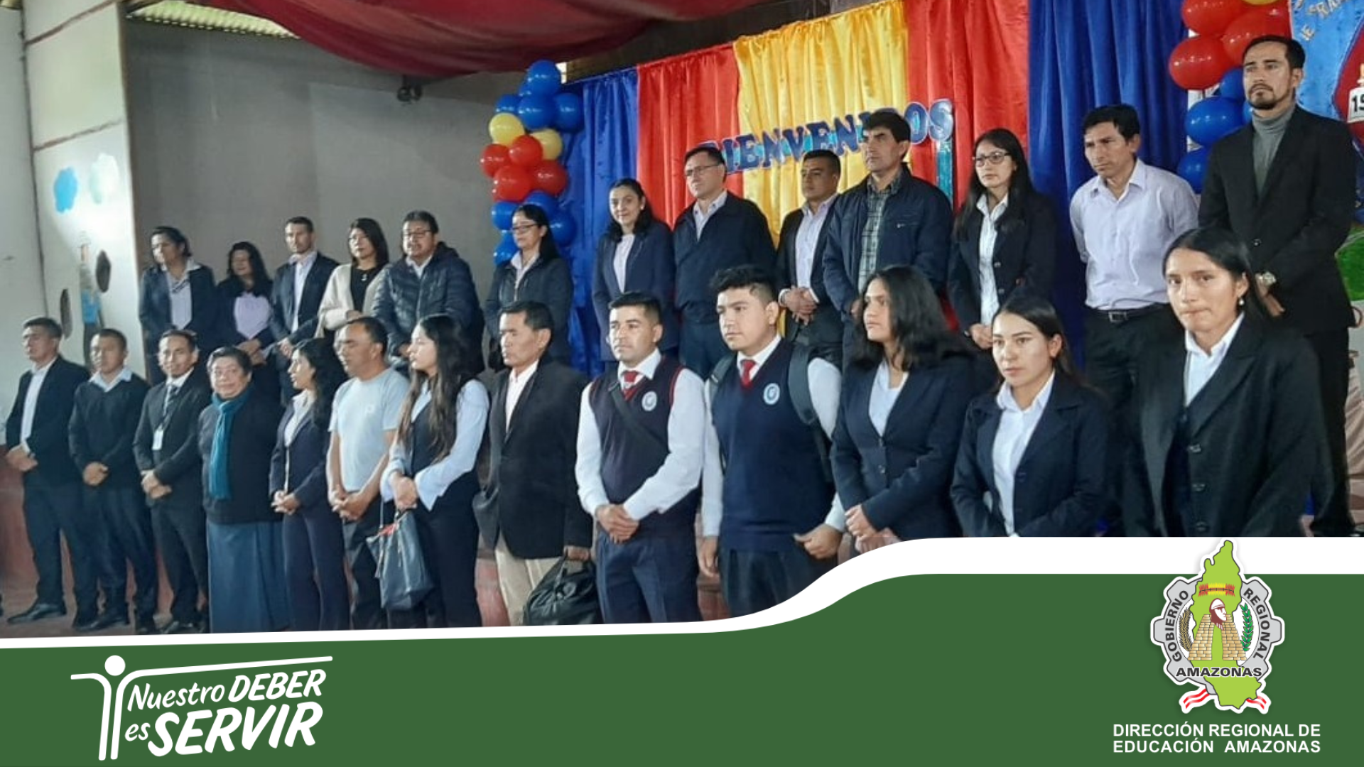 Buen inicio del año escolar en la provincia de Luya.