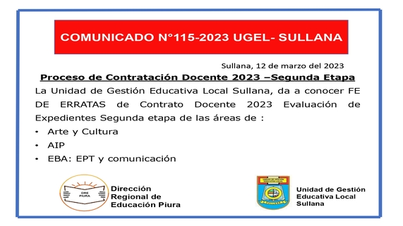Comunicado 115