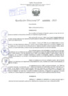 Vista preliminar de documento Resolución Directoral. Nº 0884 