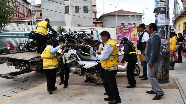 Se desarrollo operativo inopinado de vehículos en el Distrito de Andrés Avelino Cáceres Dorregaray.