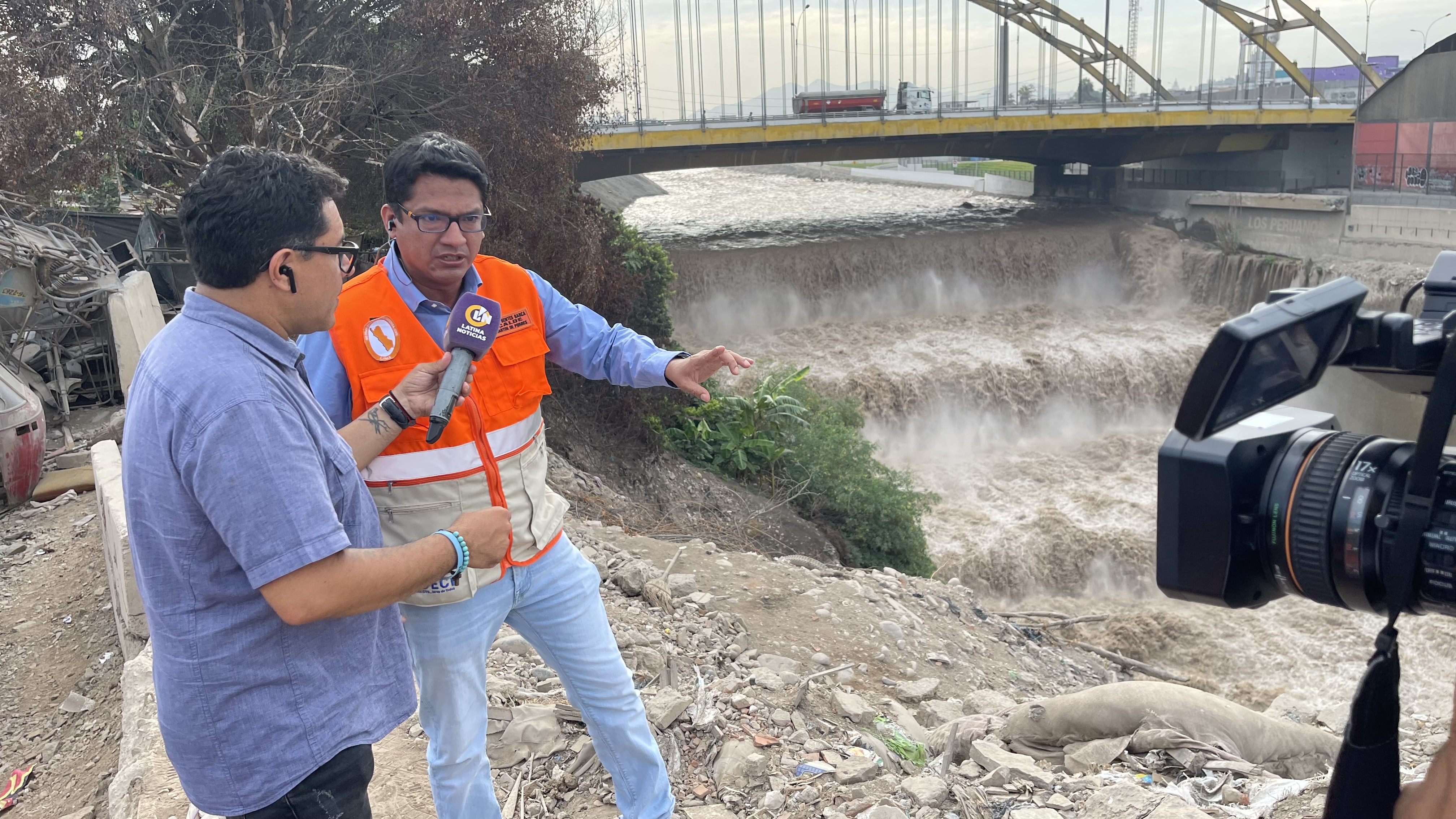 Sifuentes añadió que “estamos en constante comunicación con los miembros de la plataforma de Defensa Civil, en caso que se requiera la intervención del Ejército del Perú
