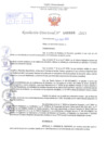 Vista preliminar de documento Resolución Directoral. Nº 0889