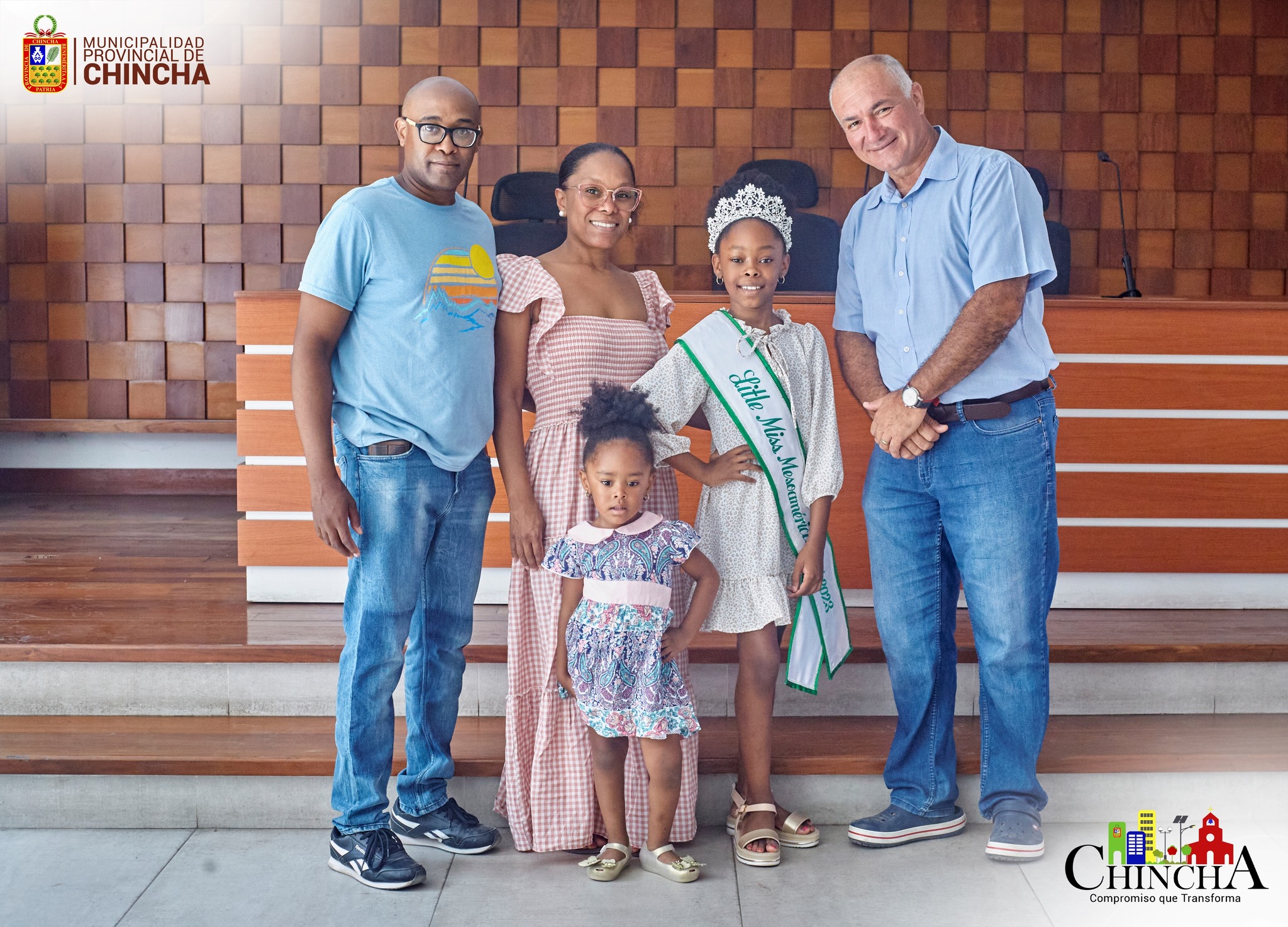 El compromiso siempre es apoyar a nuestros grandes valores, para la comuna provincial es un orgullo tener como representante chinchana DIANKA SALE ZAMBRANO, quien representará al Perú en el evento internacional de belleza en el Salvador.