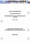 Vista preliminar de documento Guía de Procedimientos GP-340-GPRC/SGPRC/005 "Procesamiento de Actas Registrales de la SGPRC", Tercera Versión