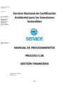 Vista preliminar de documento MAPRO S.06 Gestión financiera