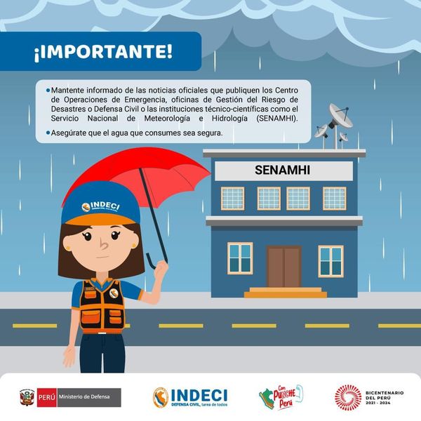 mantenerte siempre informado de las noticias que difunde el Centro de Operaciones de Emergencia