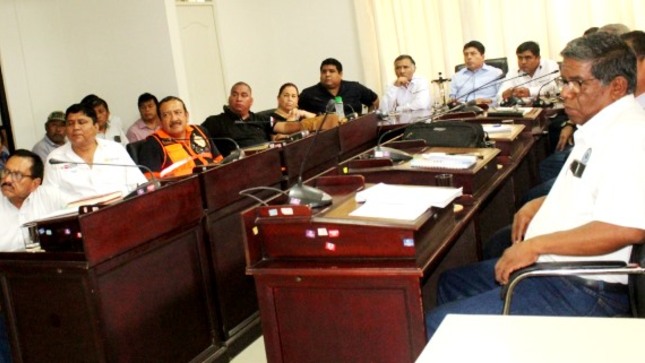 GORE, Consejo Regional y autoridades coordinan atención a población afectada por lluvias