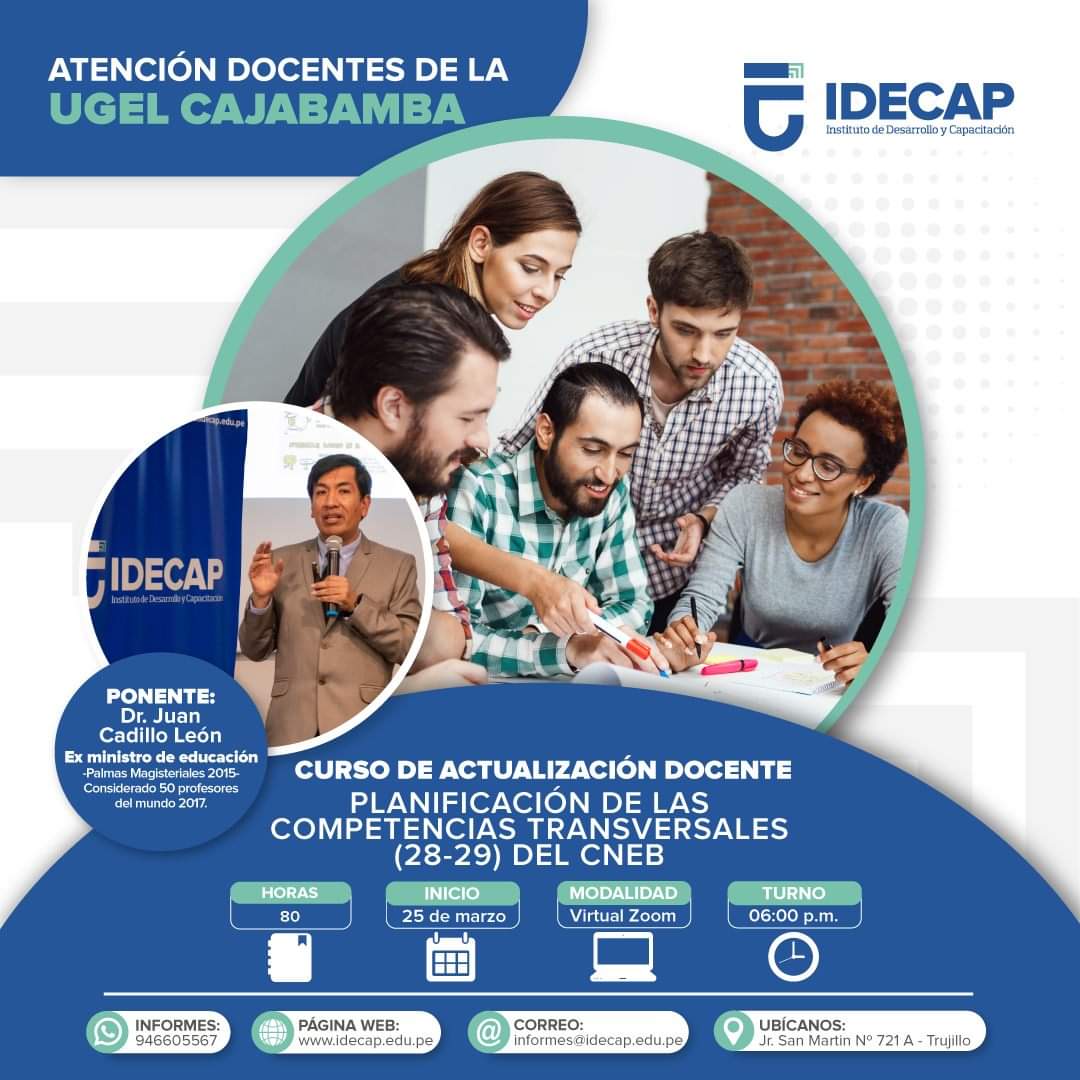 Curso 𝐆𝐑𝐀𝐓𝐔𝐈𝐓𝐎 de Actualización Docente