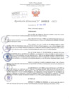 Vista preliminar de documento Resolución Directoral. Nº 0920 