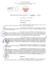 Vista preliminar de documento Resolución Directoral. Nº 0927 