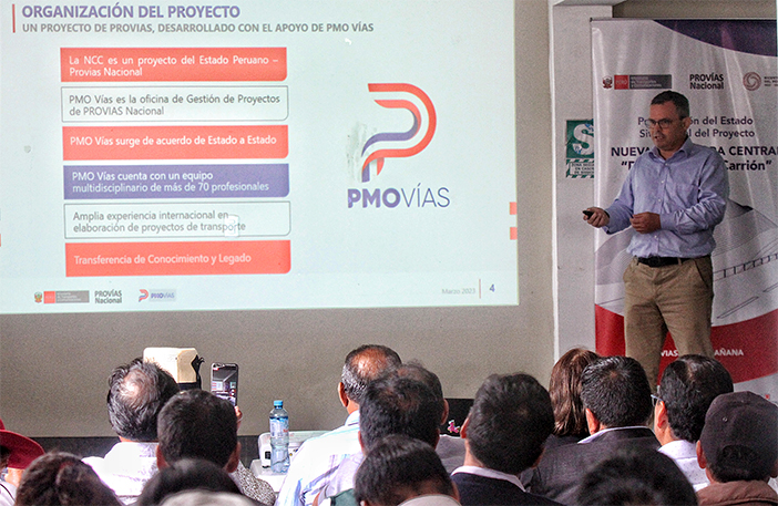 Exponen beneficios del megaproyecto de construcción de la nueva Carretera Central