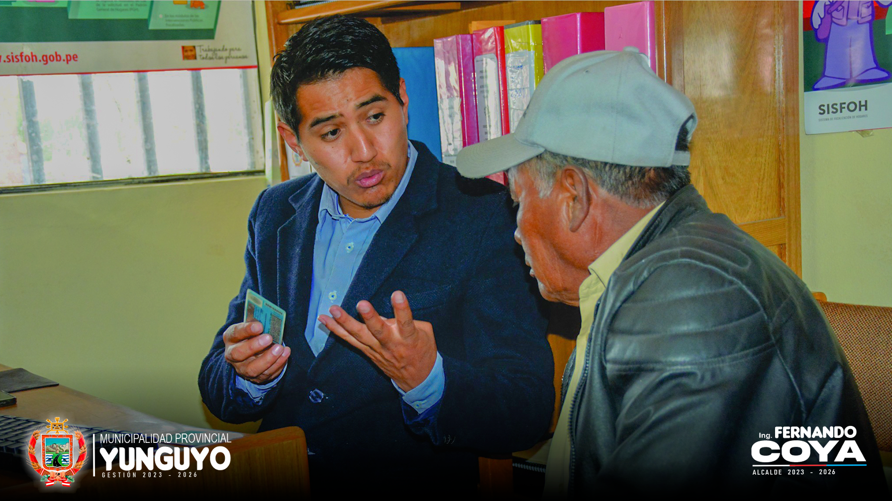 Municipio de Yunguyo orienta a la Población para acceder al programa Pensión 65