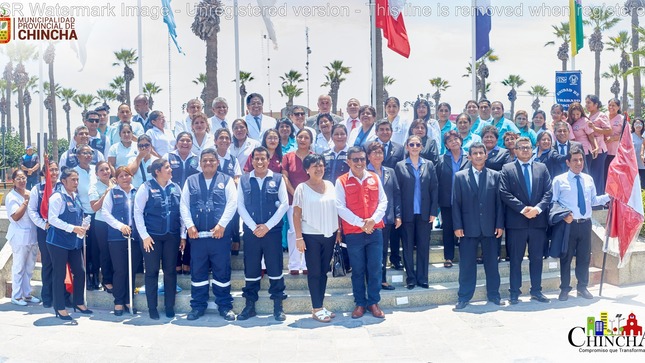 El último domingo se  realizó la ceremonia  por los 112 años de vida institucional del Hospital San José de Chincha, Con el acto protocolar e Izamiento de la bandera en la plaza de armas de Chincha, posterior a ellos un desfile, con participación de las diversas especialidades de este nosocomio. 