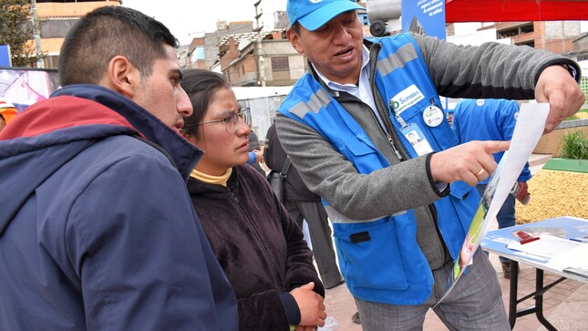 Sunass participó en ecoferia ambiental 