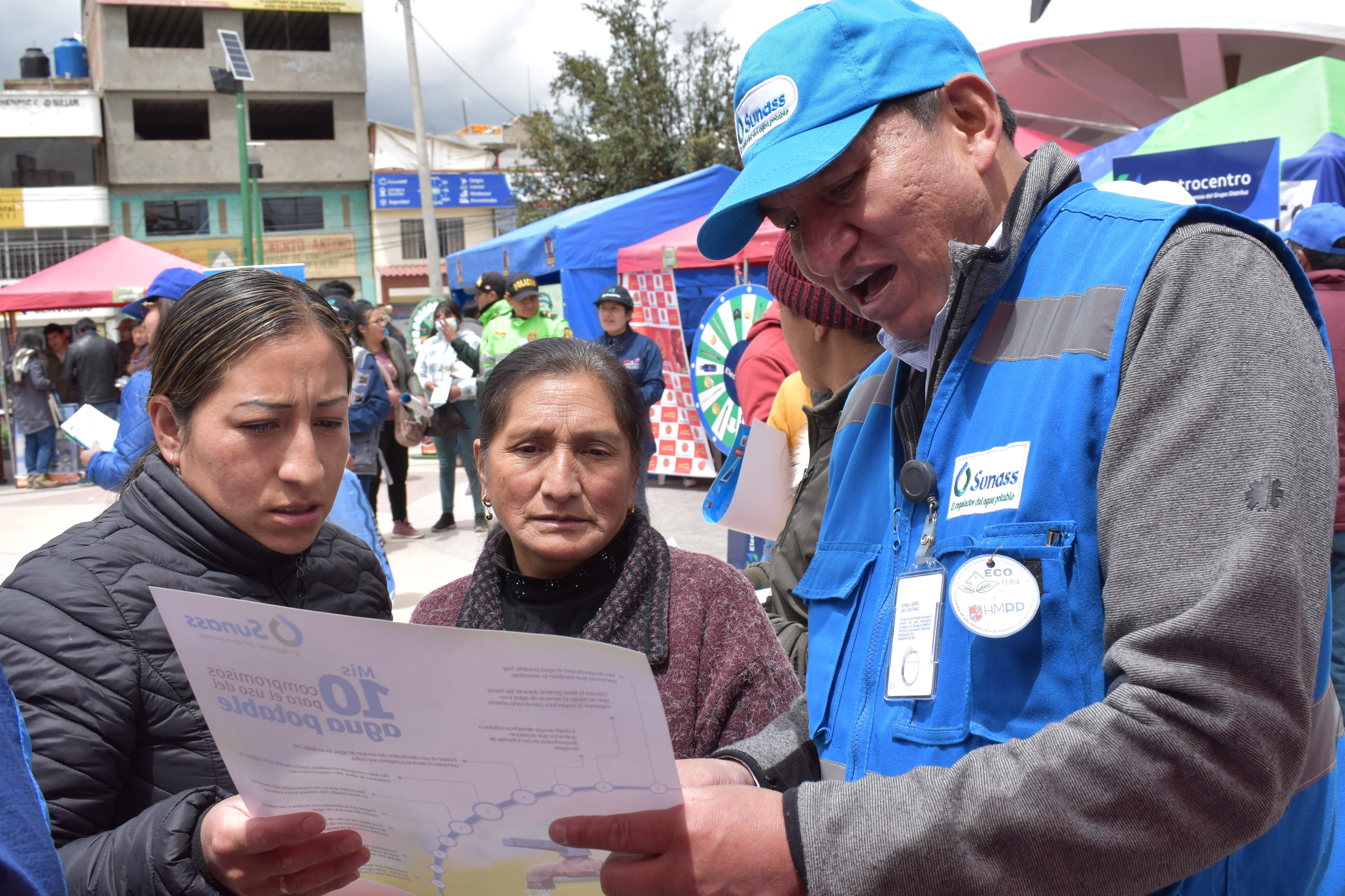 Sunass participó en ecoferia ambiental