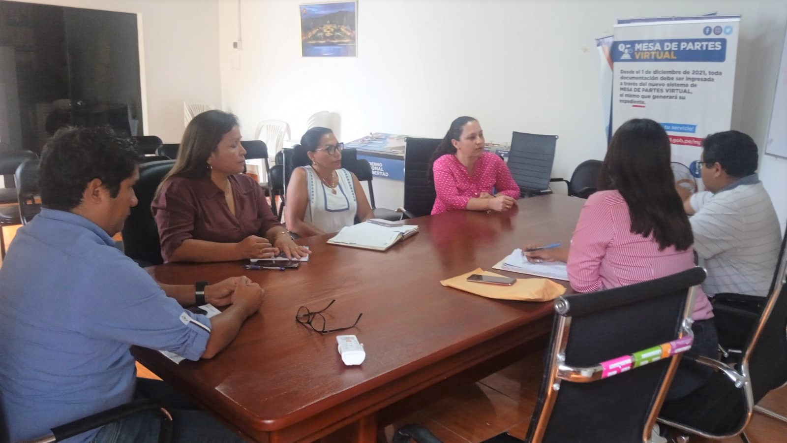 Gobierno Regional de La Libertad brinda soporte técnico a la Municipalidad de Casa Grande