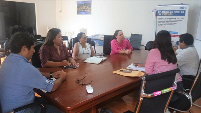Gobierno Regional de La Libertad brinda soporte técnico a la Municipalidad de Casa Grande