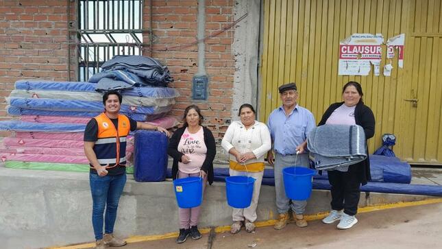 GORE La Libertad envía ayuda humanitaria para damnificados de deslizamiento en Pataz