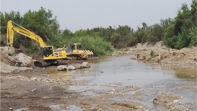 Reforzamos trabajos en tubería de agua potable para evitar futuros desastres que afecten a los trujillanos