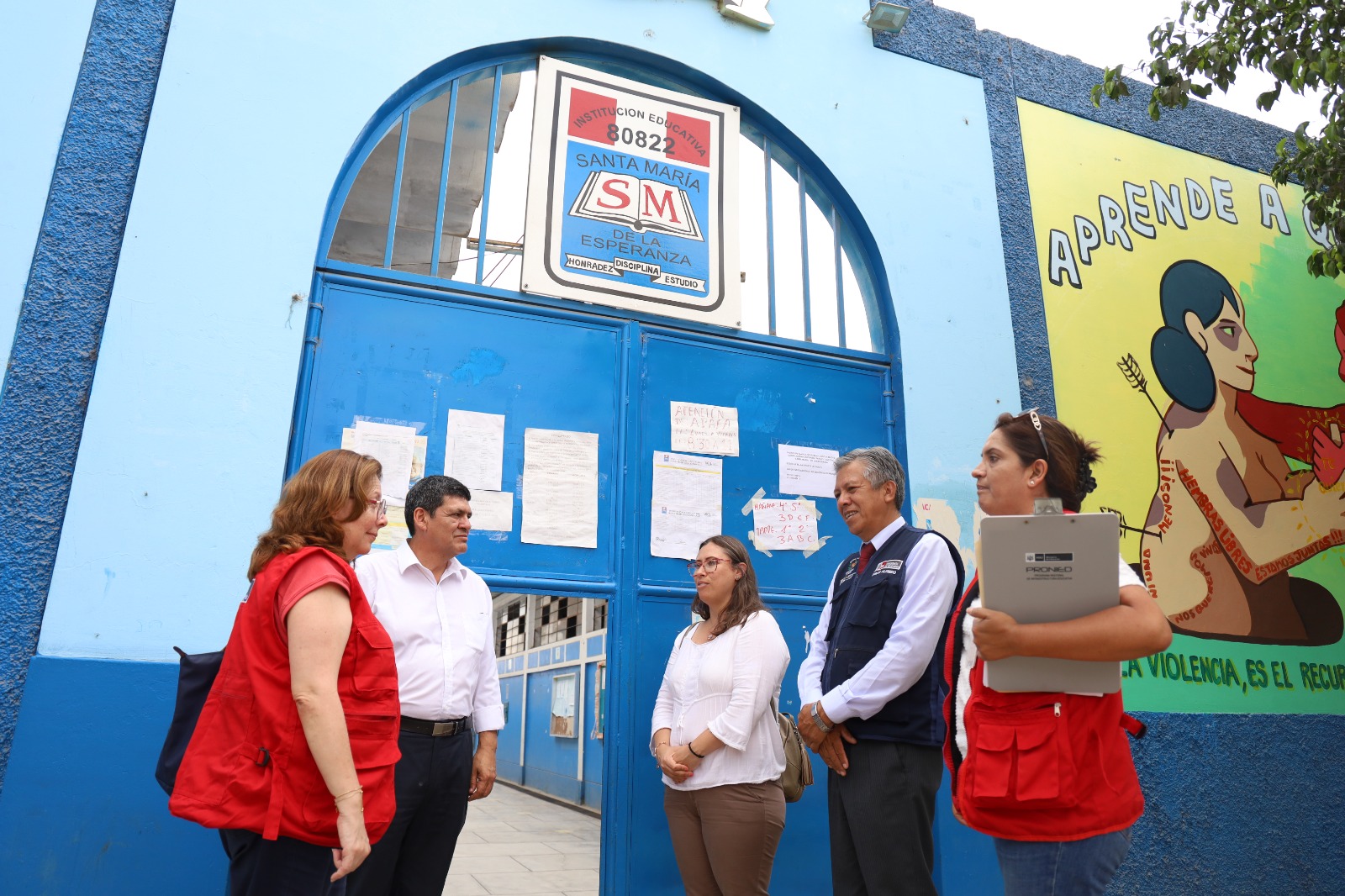 Intensificamos supervisiones a colegios para asegurar el buen inicio del año escolar