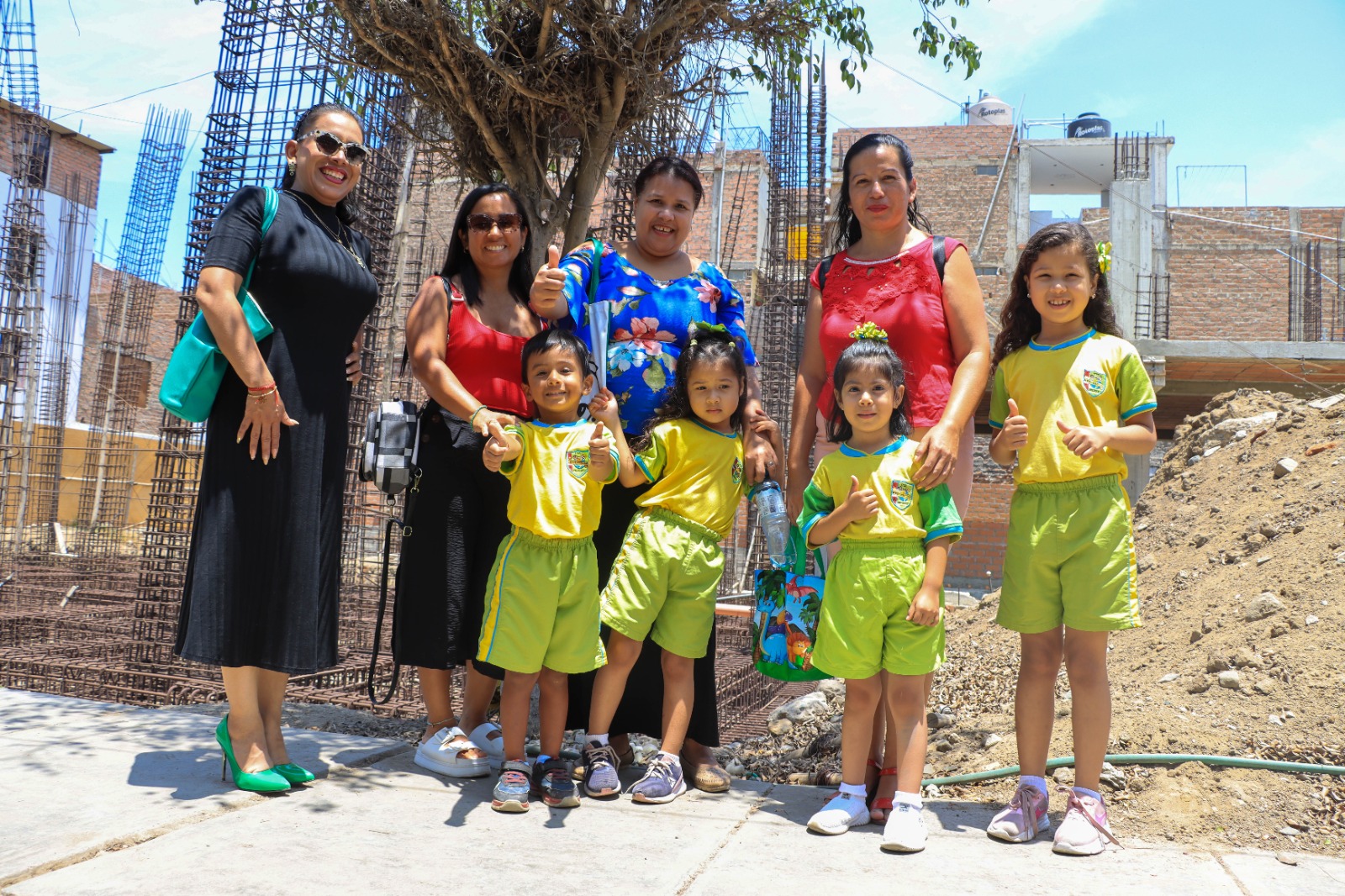 GORE retoma construcción de I.E Mi Mundo Maravilloso para el beneficio de 200 niños de la Urb. Monserrate