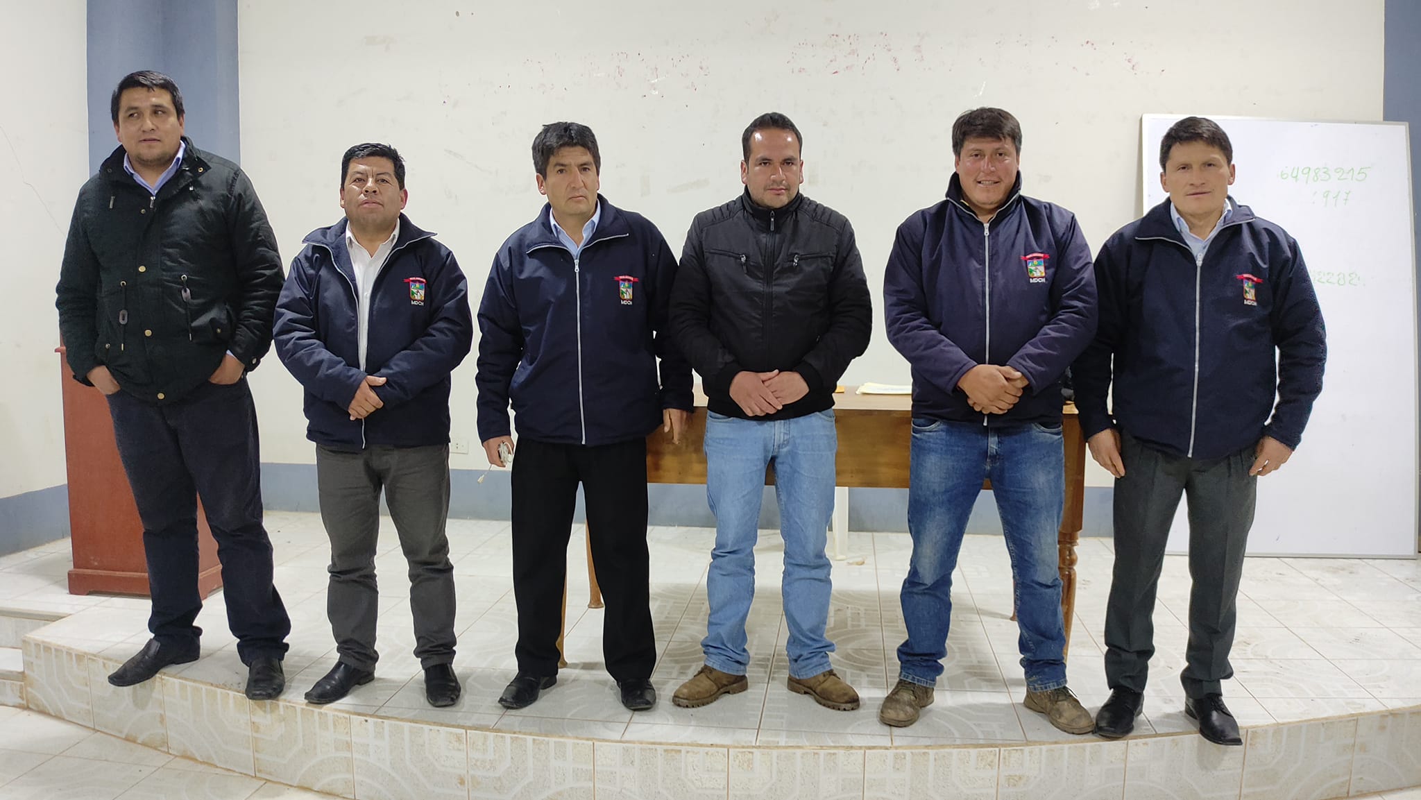 Nueva junta directiva del Sindicato de trabajadores municipales.