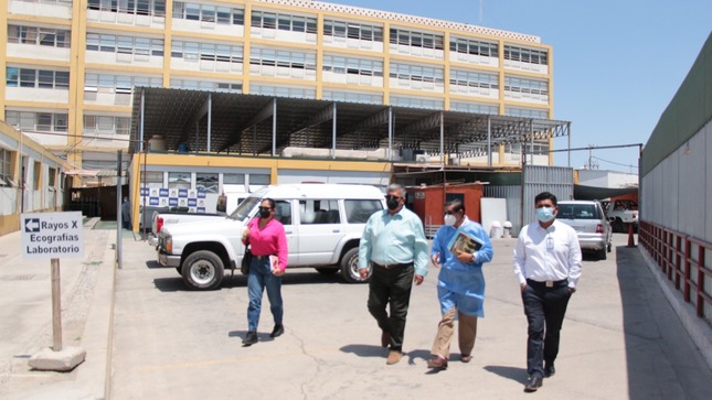 GRT proyecta paquete de intervenciones en el hospital Hipólito Unanue