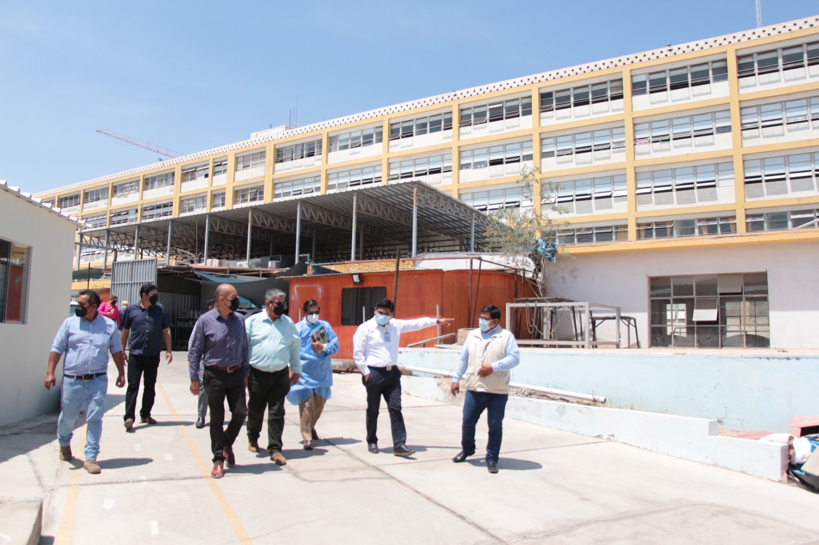 GRT proyecta paquete de intervenciones en el hospital Hipólito Unanue