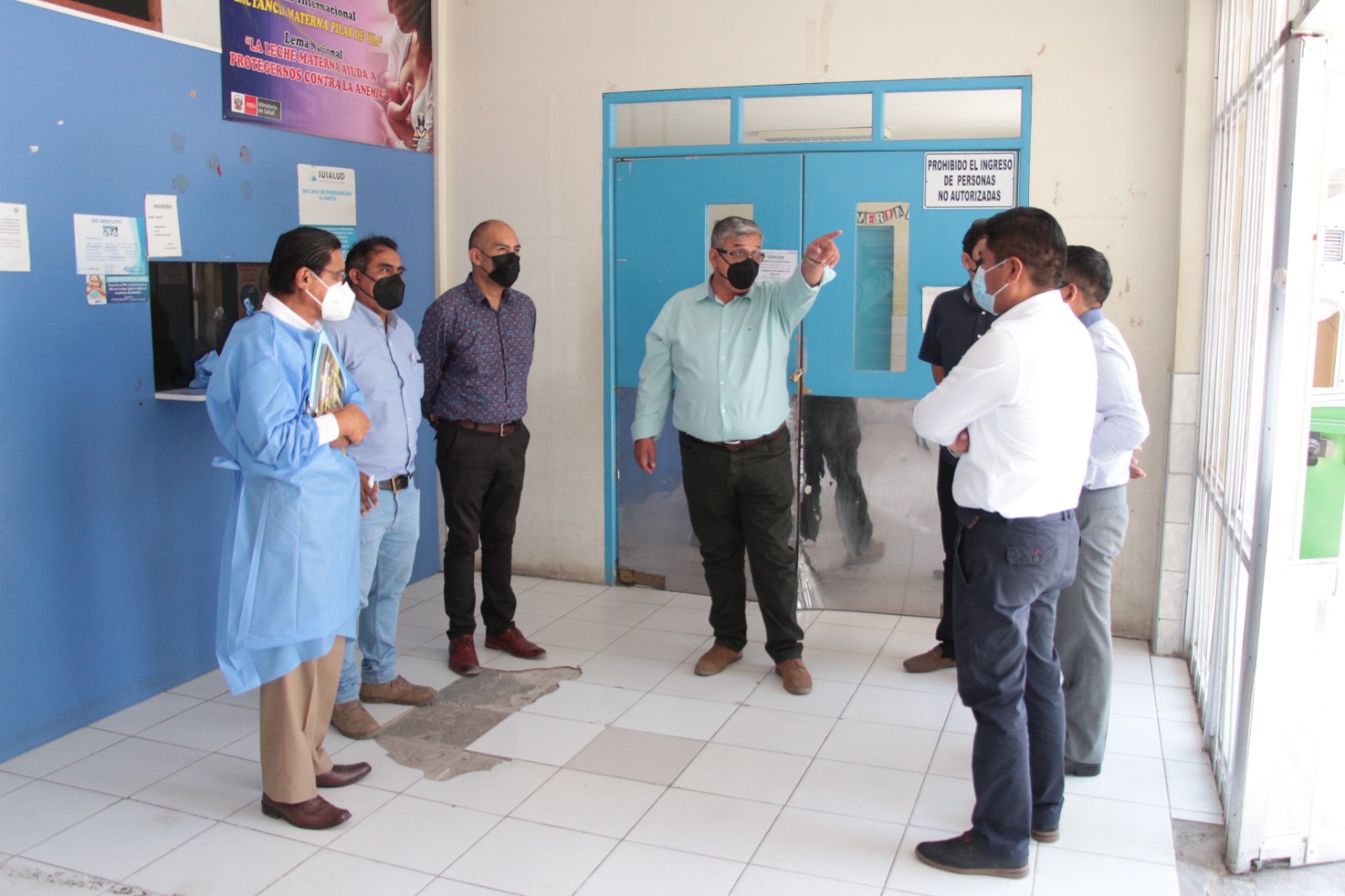 GRT proyecta paquete de intervenciones en el hospital Hipólito Unanue