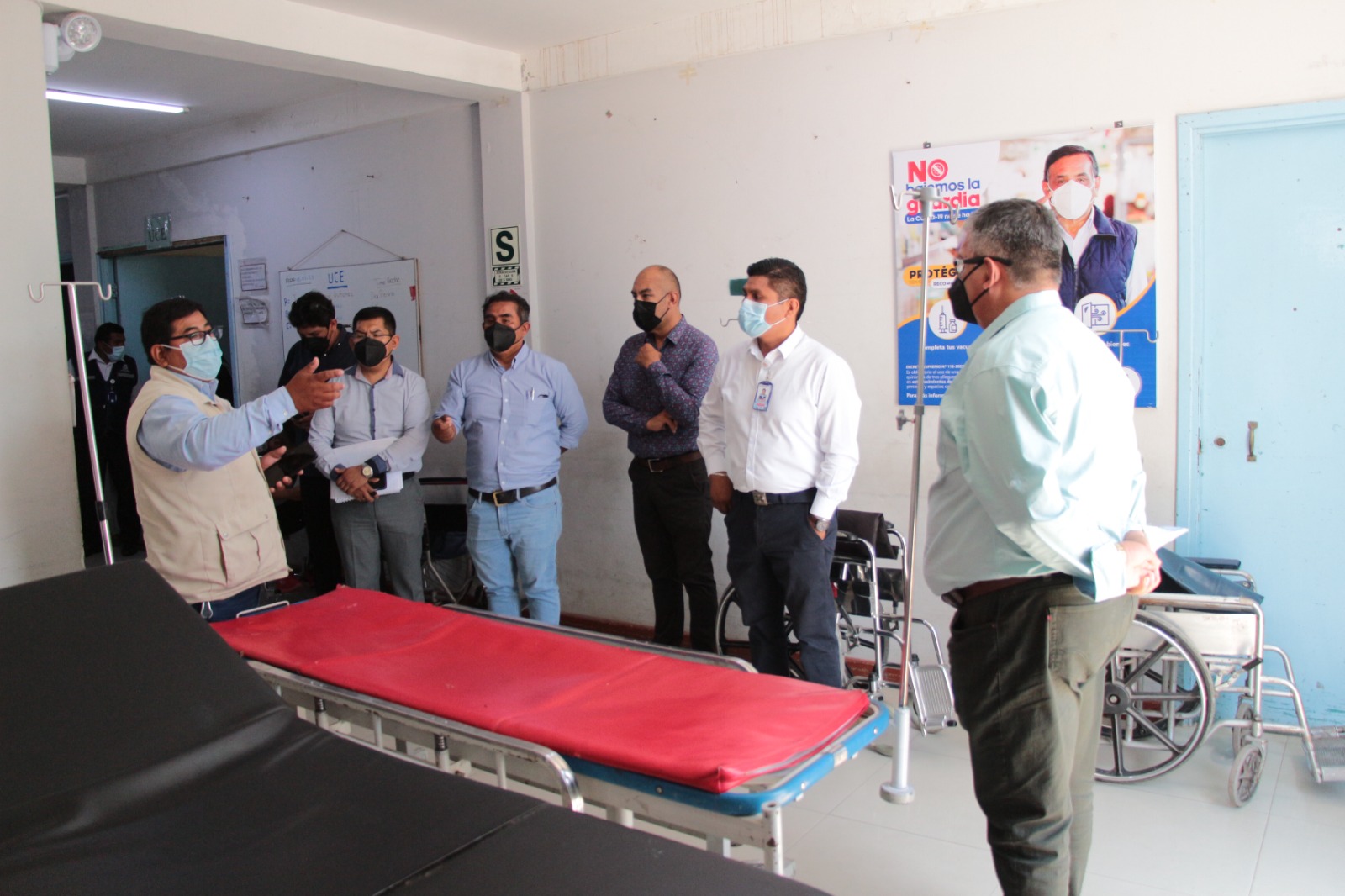 GRT proyecta paquete de intervenciones en el hospital Hipólito Unanue