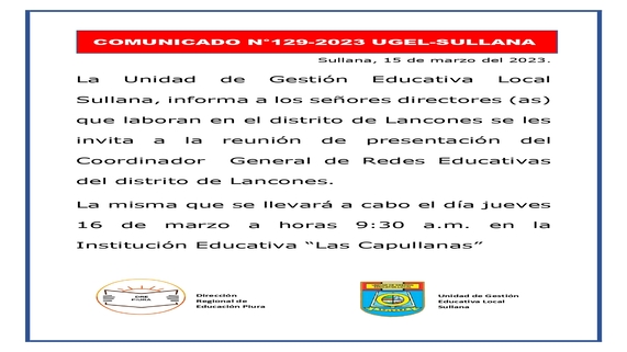 Comunicado 129