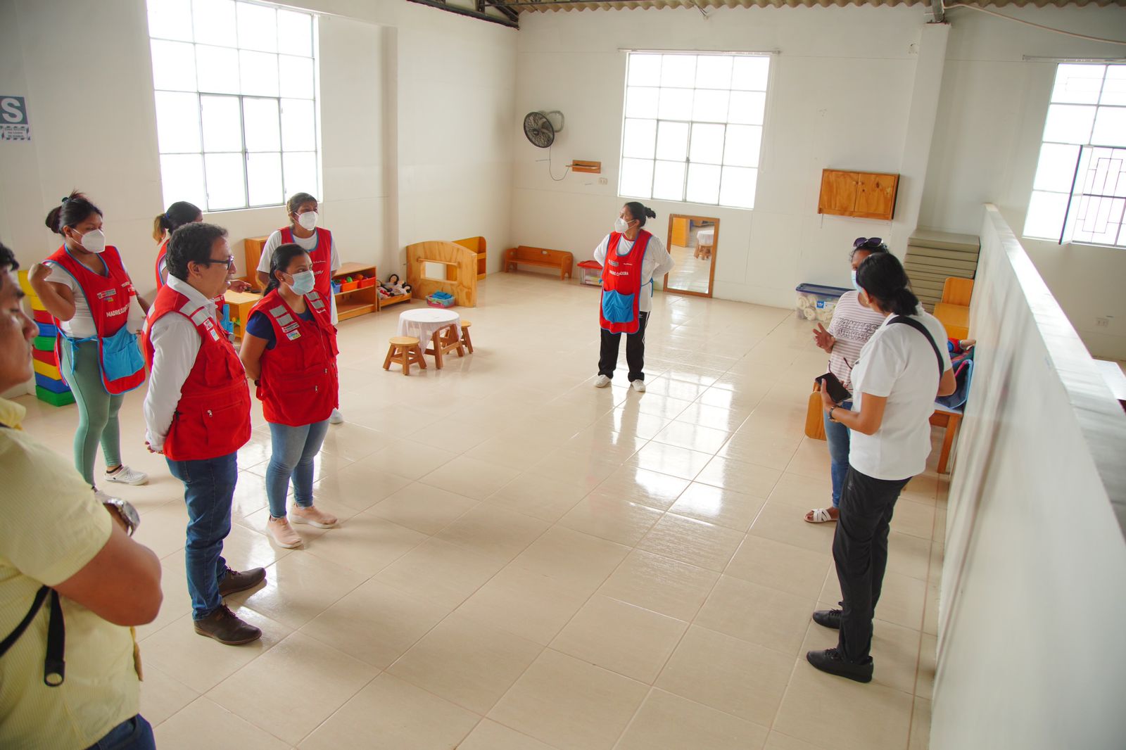 Cuna Más supervisa las condiciones de los Centros Infantiles de Atención Integral en Piura