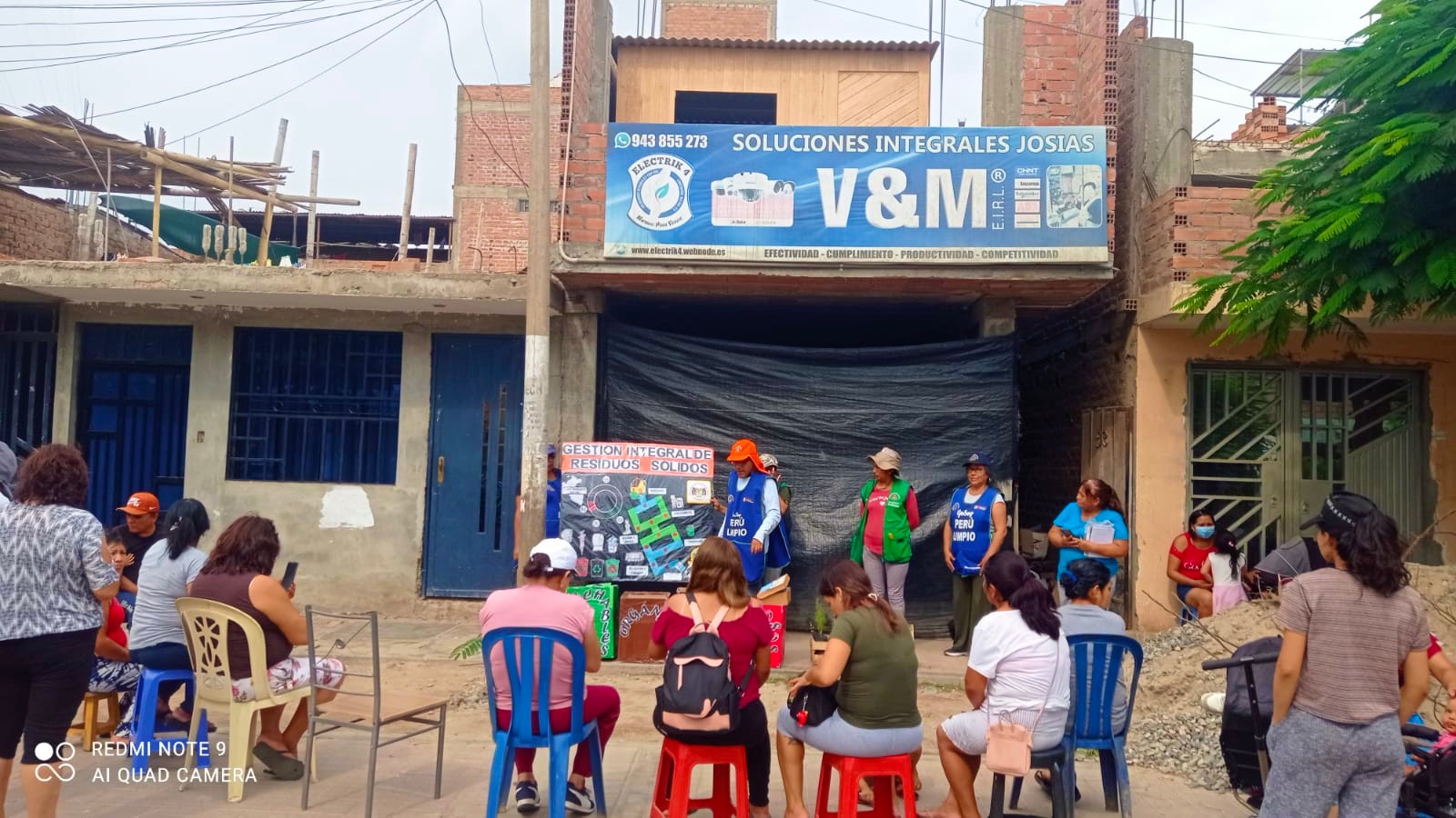 MPH realizó charla de educación ambiental a la junta vecinal del pasaje Santa María