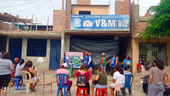 MPH realizó charla de educación ambiental a la junta vecinal del pasaje Santa María