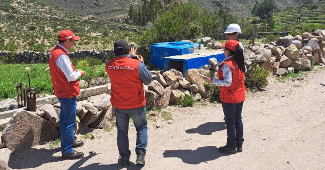 Contraloría advirtió que obra de agua potable y alcantarillado se encuentra abandonada en Susapaya