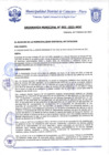 Vista preliminar de documento Ordenanza Municipal N° 002-2021-MDC